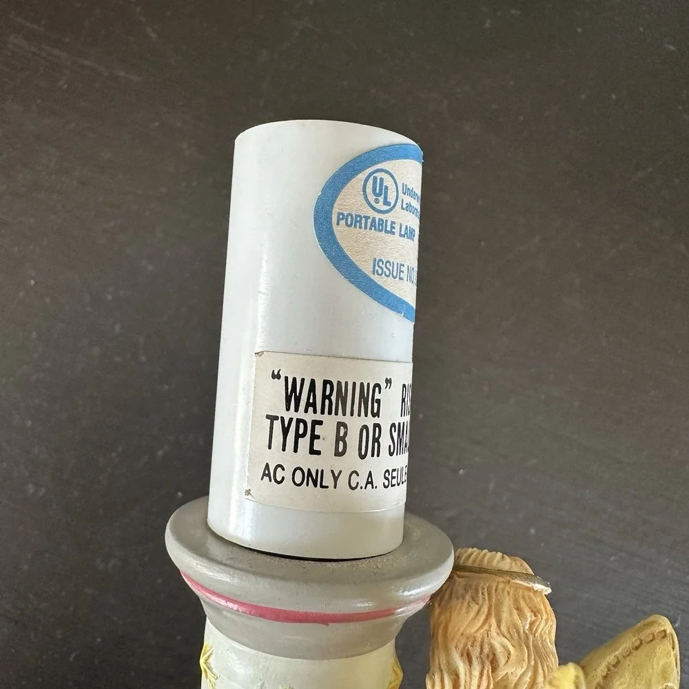VTG Mini Guardian Angel Lamp Jan Shade Lynch 7